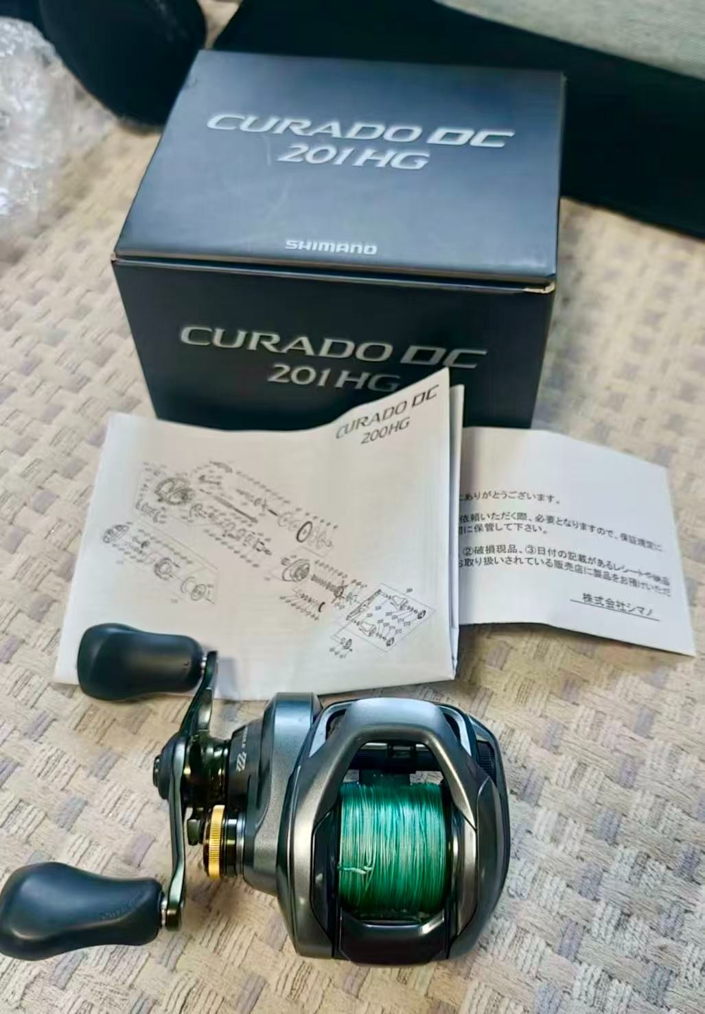 SHIMANO - 新品未使用 SHIMANO CURADO K 201HG 左ハンドル Amazon.com : Shimano Curado 201K HG Lowprofile Freshwater