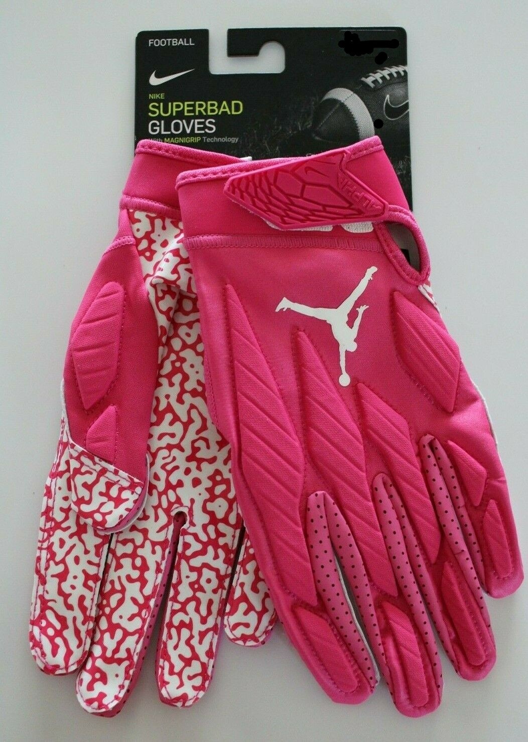 Nike Jordan Superbad 5.0 Football Gloves Men's 3XL Vivid Nike Jordan Superbad 5.0 Football Gloves Men's 3XL Vivid
