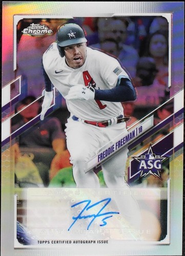 2021 Topps Chrome Update Series - Freddie Freeman #ASGA-FF