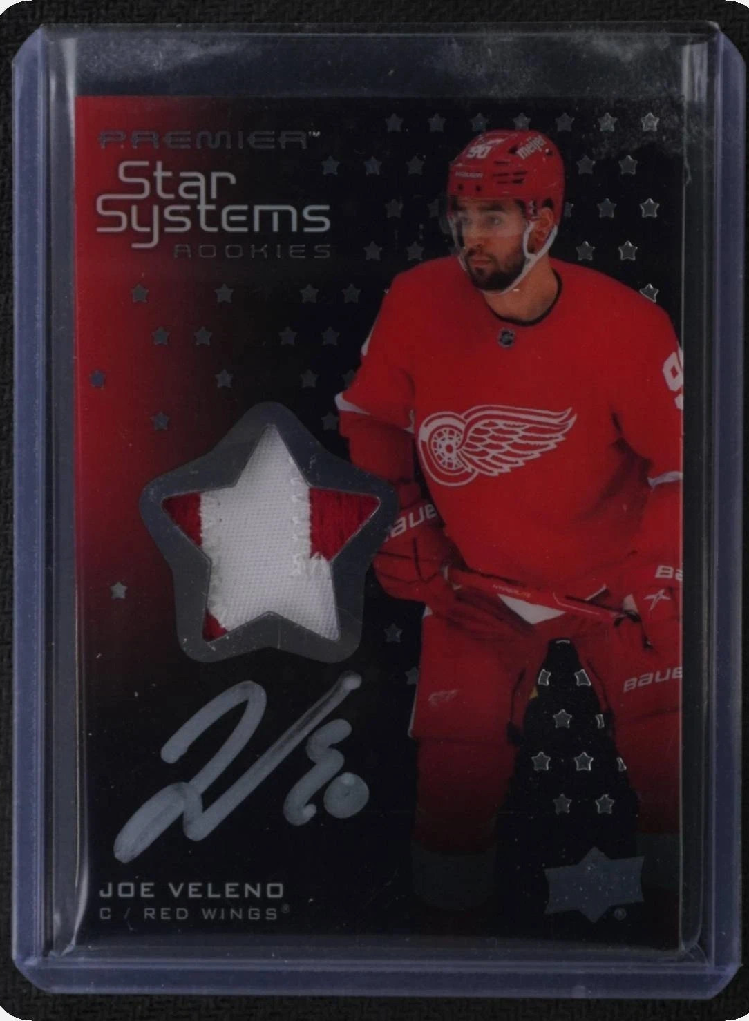 2021 UPPER DECK PREMIER JOE VELENO STAR SYSTEMS ROOKIE AUTO PATCH RC /149