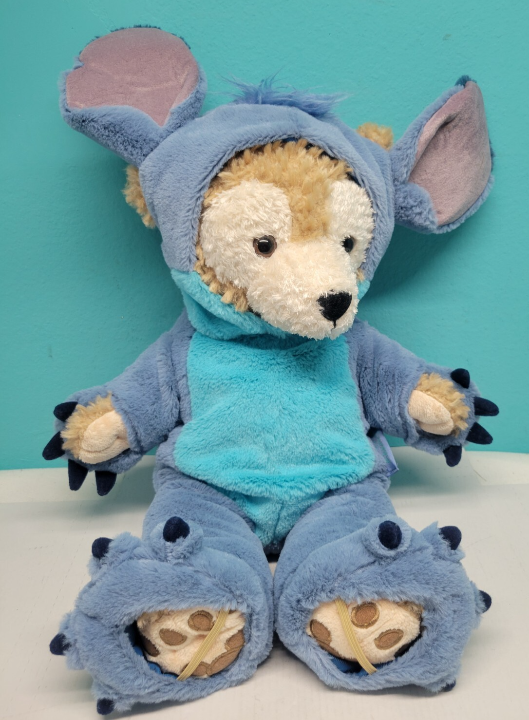 Disney Parks Duffy The Disney Bear Plush With 2pc. Stitch