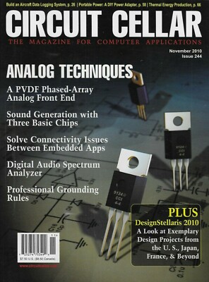 Circuit Cellar Magazine Analog Techniques Sound Generation Digital Audio 2010