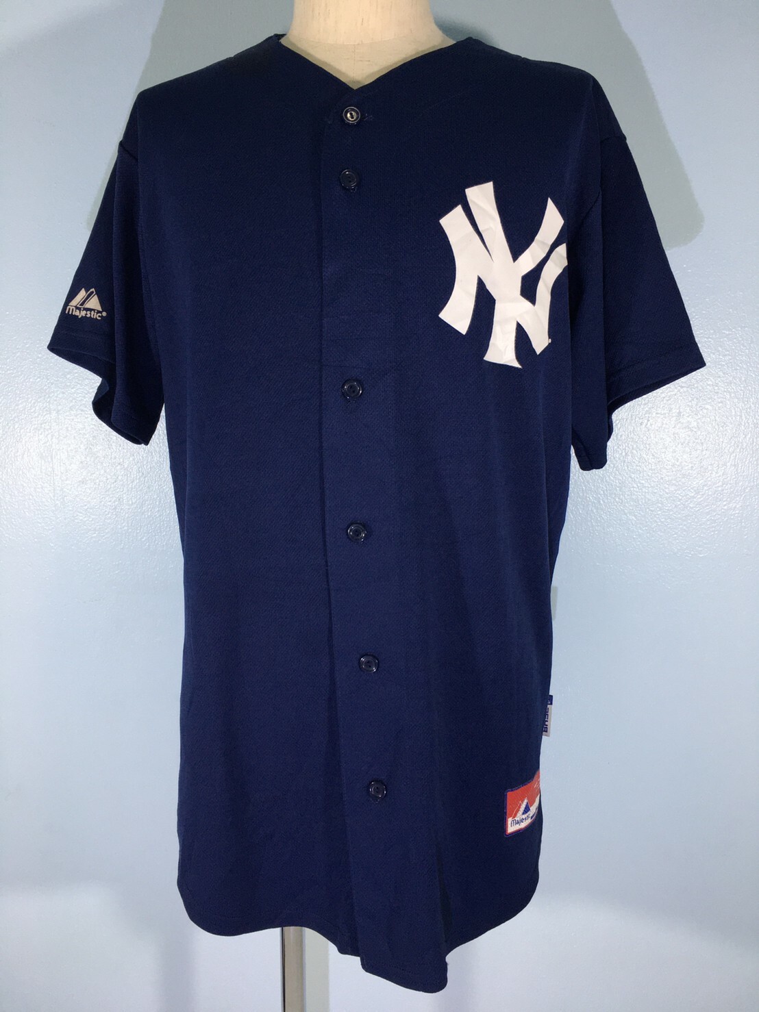 美ンテージ【Majestic】X 【Yankees】メッシュユニフォーム送料込 90s～00s Majestic 