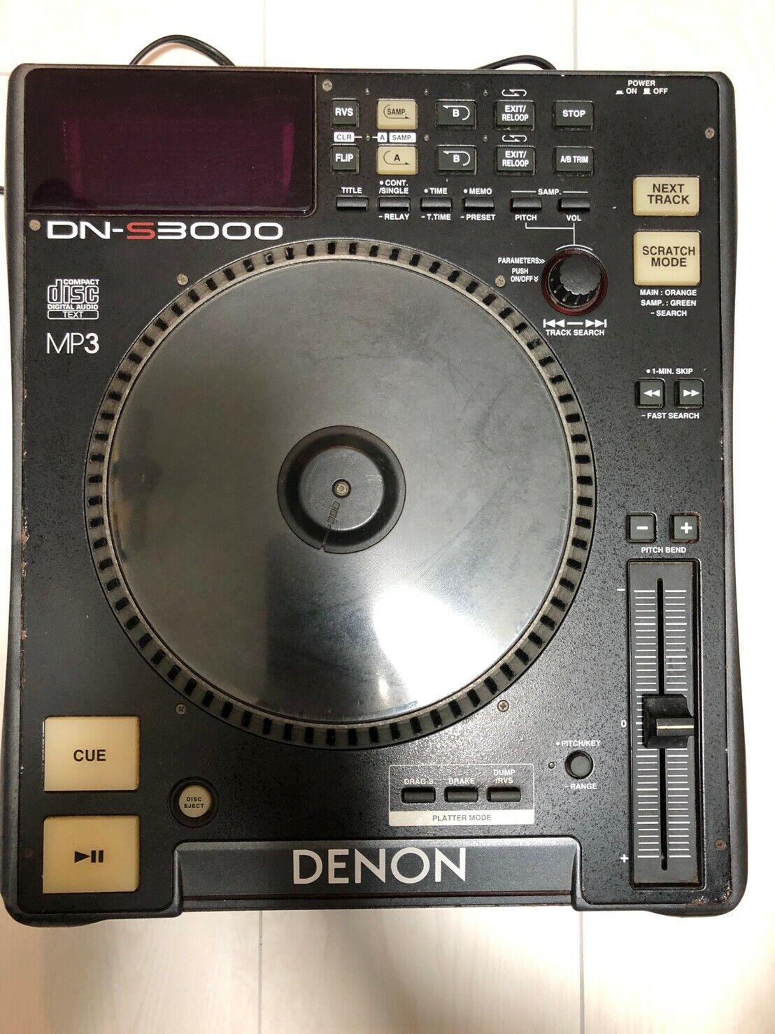 Denon DN-S3000 PROFESSIONAL CD PLAYER TURNTABLE DJ CDJ w Denon DN-S3000 PROFESSIONAL CD PLAYER TURNTABLE DJ CDJ w