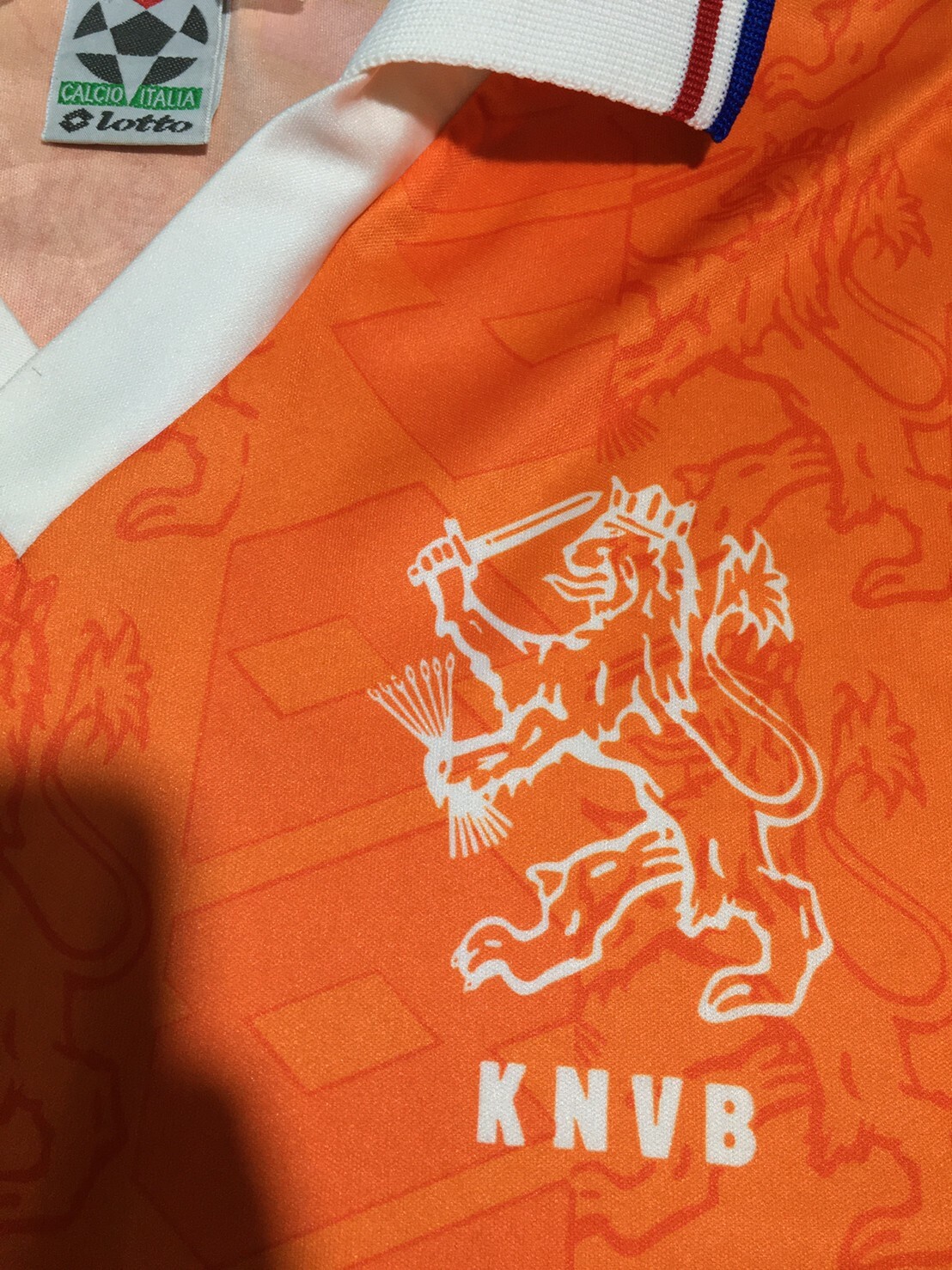 Vtg HOLLAND NETHERLANDS WORLD CUP 1994 LOTTO FOOTBALL SHIRT