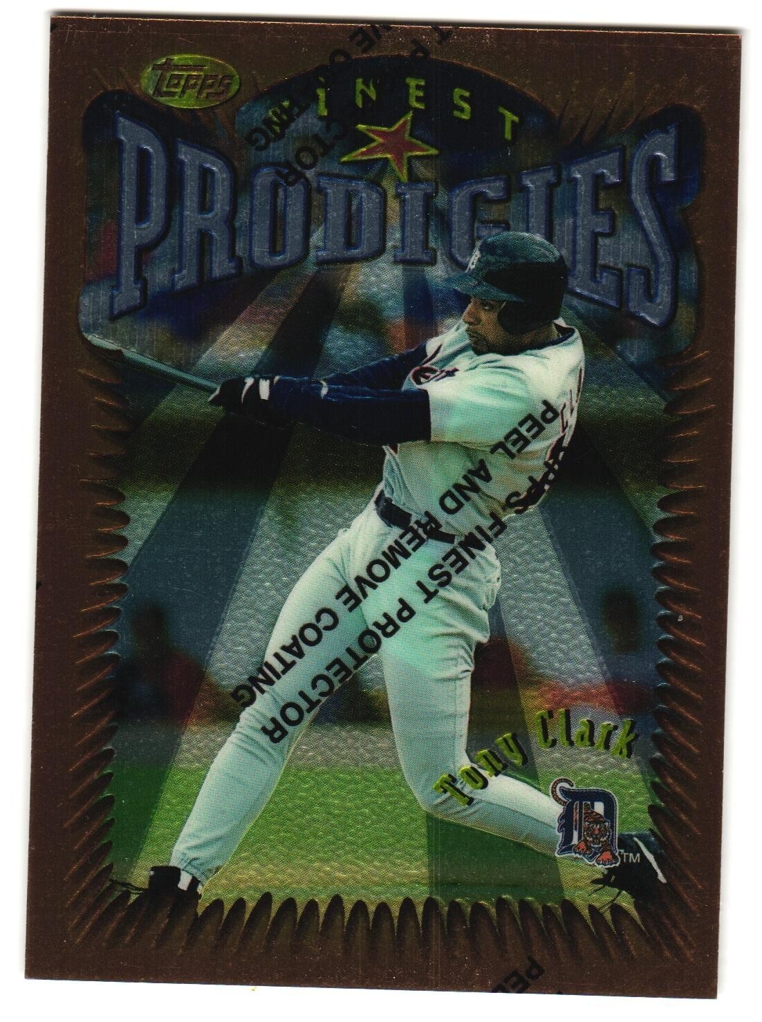 メジャーリーグ　カード　Tony Clark Tony Clark 1996 Topps Fines MLB Rookie Card #356 | eBay