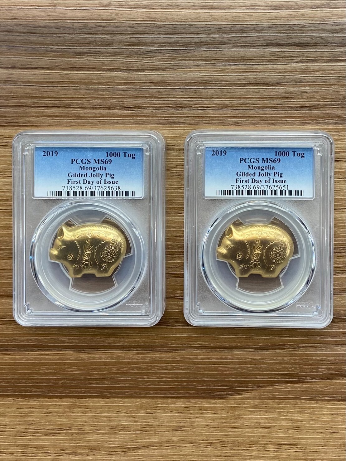 入手困難　JOLLY SILVER PIG 2019 Silver Coin Silver Ounce 2019 Year of the Pig, Coin from Mongolia
