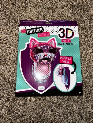3D Kitty Wall Art Kit 