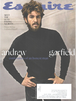 Esquire Magazine October/November 2024 Andrew Garfield Hasan Minhaj