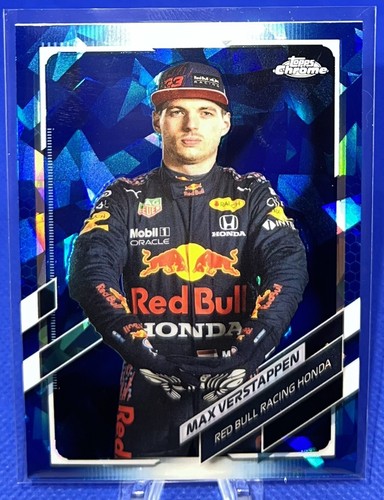 2021 Topps Chrome Sapphire Formula 1 F1 Max Verstappen Base