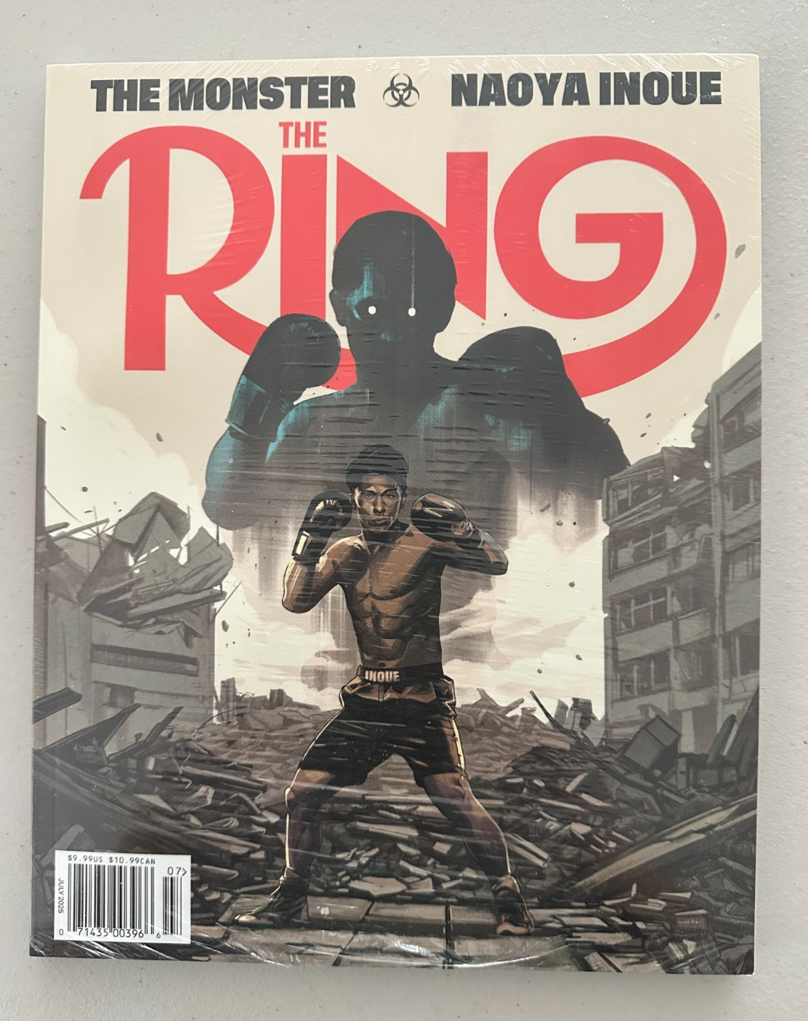 The Ring Magazine Monster Naoya Inoue Japan Boxer Sealed Poster