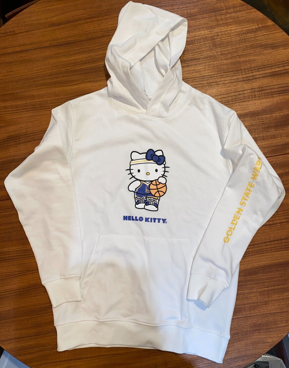 Golden State Warriors Hello Kitty HOODIE SWEATSHIRT Adult