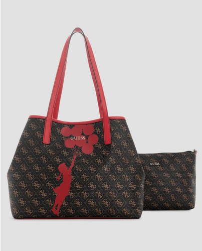 GUESS WITH GRAFFITI BY BANKSY TOTE BAG LIMITED EDITION BRAND