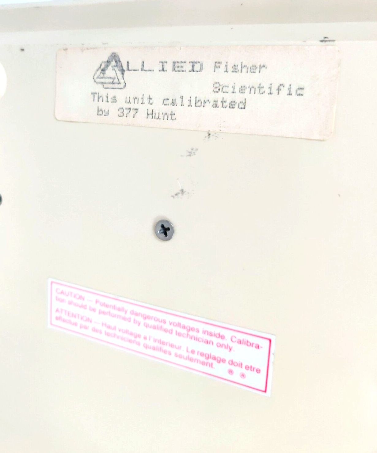 Allied Fisher Scientific 815MP Accumet pH Meter w Temperature and pH Probe