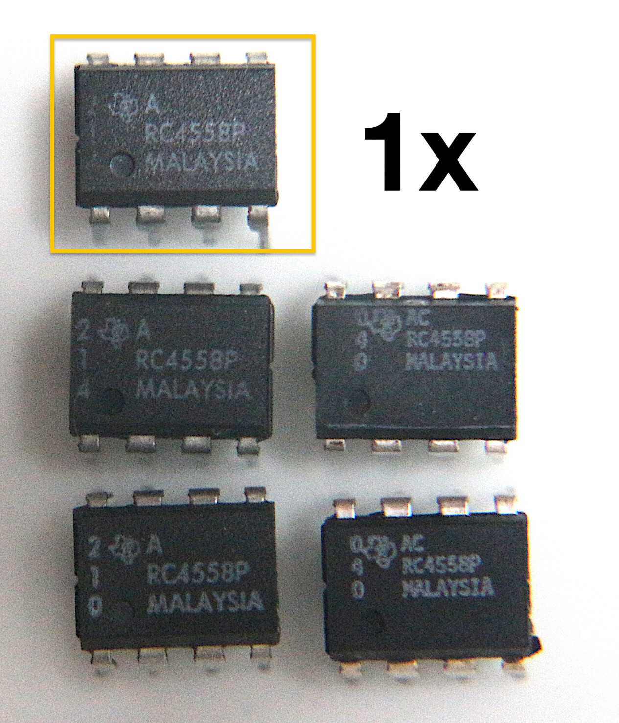 texas instruments RC4558P Malaysia AC マレーシアンチップ