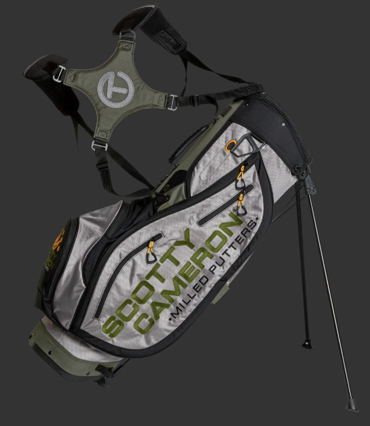 2020 Scotty Cameron Pathfinder Stand Bag Circle T CT Gray 2020 Scotty Cameron Pathfinder Stand Bag Circle T CT Gray
