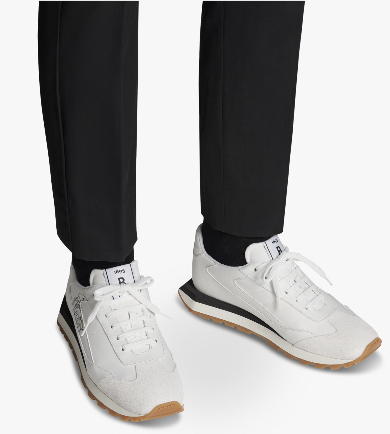 BERLUTI BERLUTI SIGNATURE GRAPHIC LEATHER SNEAKERS TRAINERS SCHUHE SHOES TURNSCHUHE 42,5