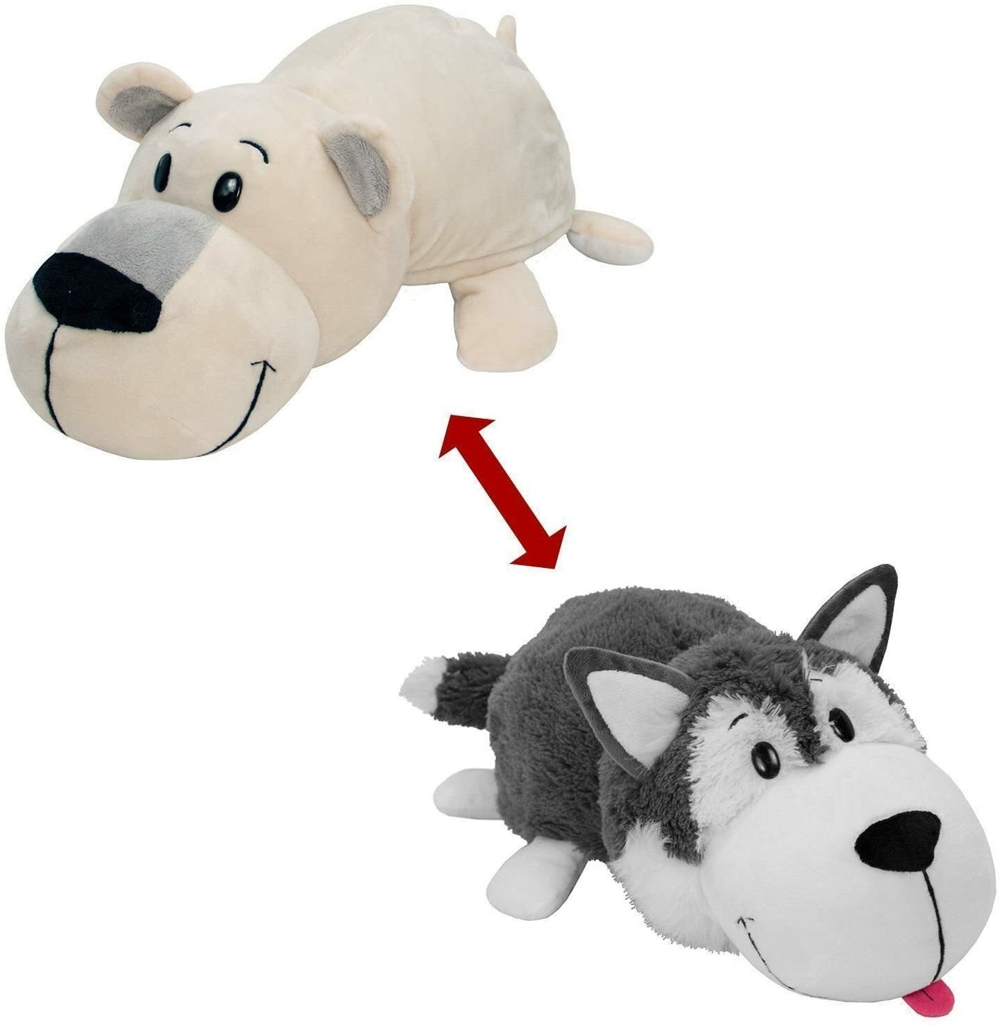 Flip a zoo Poppi Polar Bear to Asher Husky by Jay At Play Flip a zoo Poppi Polar Bear to Asher Husky by Jay At Play