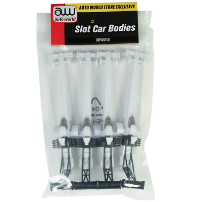 Top Fuel Dragster Ho Scale Unpainted Bodies (4-pack)