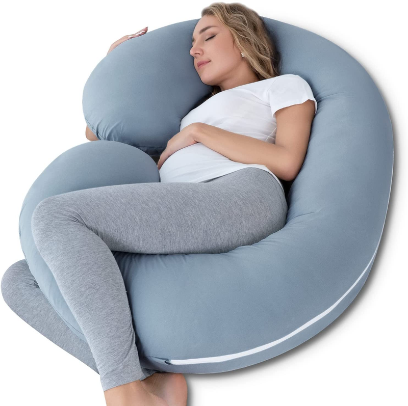 Maternity Cotton Pillow Cover C Shaped Women Baby Comfort