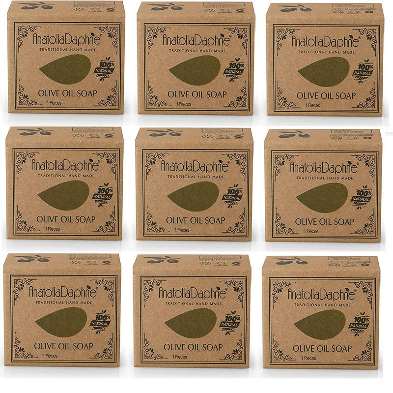 Soap Bar - Handmade 100% Pure Natural & Vegan - 5.7 Oz Each 
