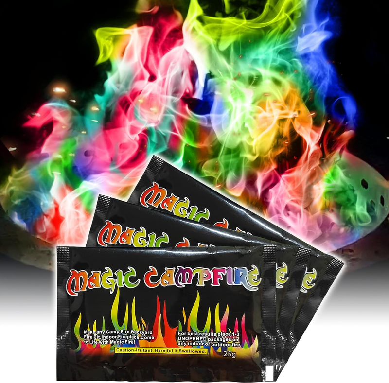 Magic Campfire Fire Color Changing Packets Fire Pit, Magical