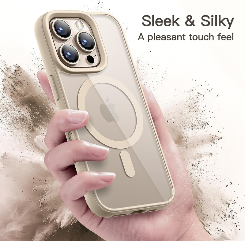 Magnetic Case for iPhone 16 Pro Max 6.9-Inch Compatible with MagSafe, Shockproof