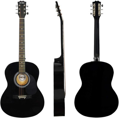 Gitarre 3rd Avenue 4/4 Akustikgitarre Set Anfänger Gigbag Plektren unvollständig