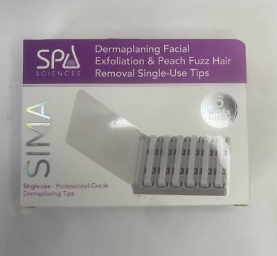 Spa Sciences SIMA Dermaplaning Facial Exfoliation & Peach Fuzz Hair Removal