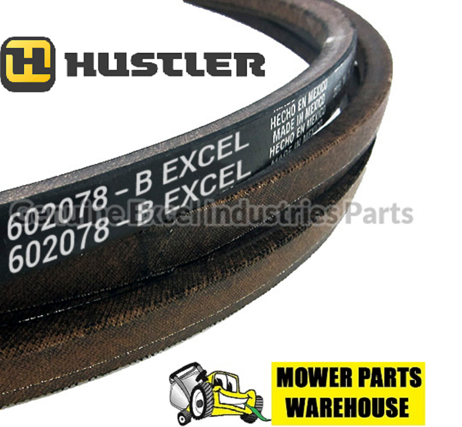 NEW GENUINE OEM HUSTLER 602078 DECK BELT 60