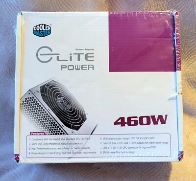 Cool Master Elite Power 460w - Power Supply NIB