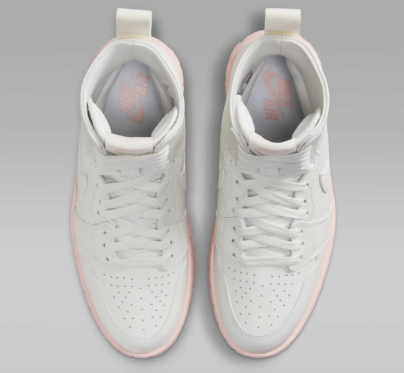 Pre-owned Nike Fj5737-116  Air Jordan 1 Brooklyn Legend Pink (women's)