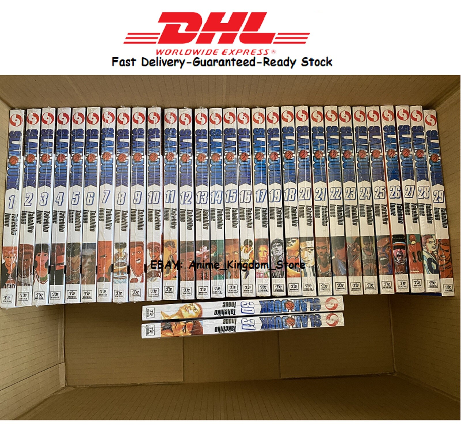 SLAM DUNK Takehiko Inoue Manga English Comic Full Set SLAM DUNK Takehiko Inoue Manga English Comic Full Set