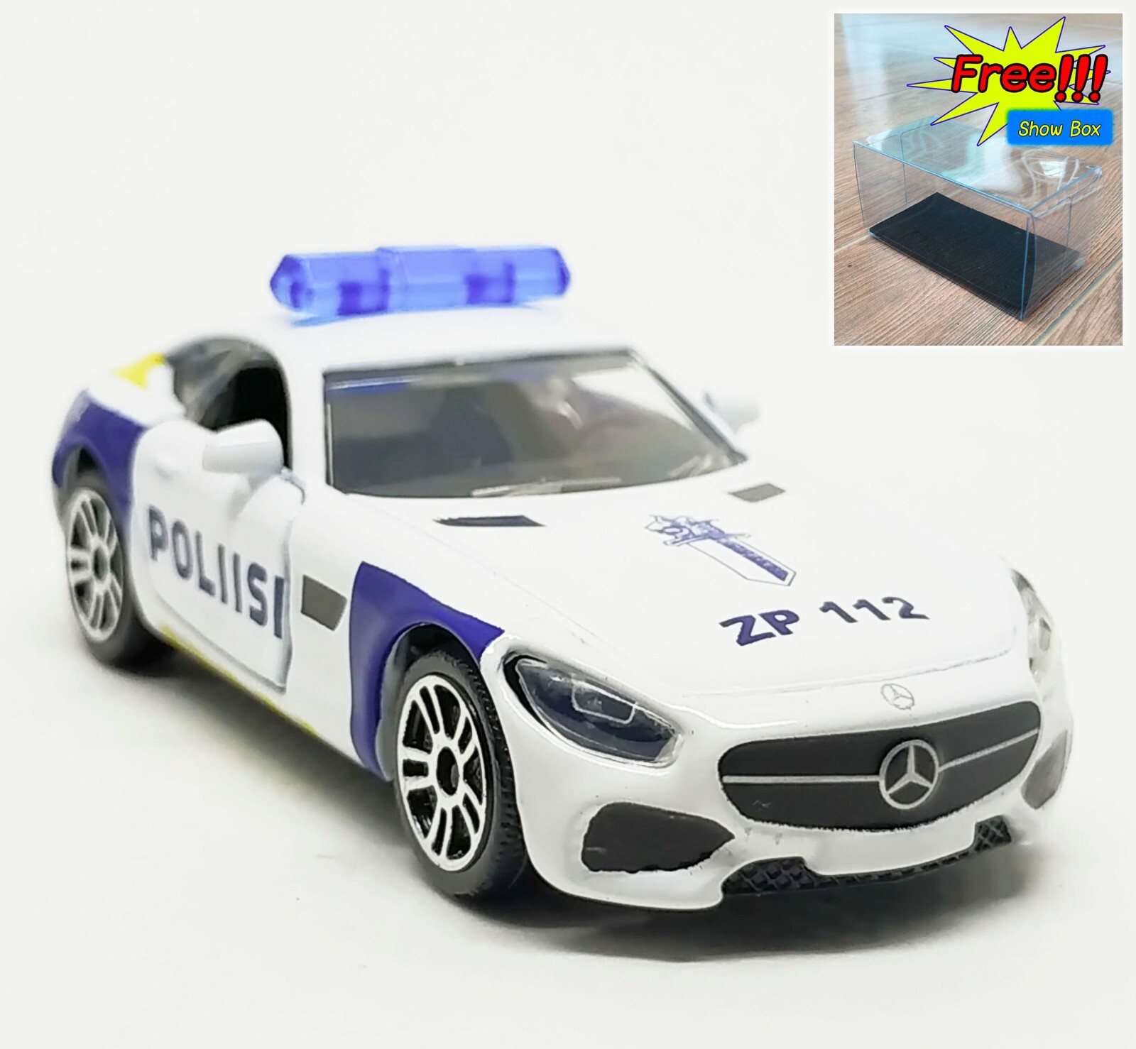 Majorette Mercedes Benz AMG GT POLIS ZP112 Finland Police 1