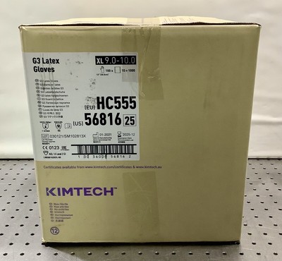 Kimberly-Clark KIMTECH G3 Latex Gloves XL 