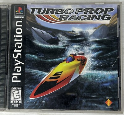 Turbo Prop Racing Sony PlayStation 1 PS1 ~ Complete! Tested! Fast Shipping!