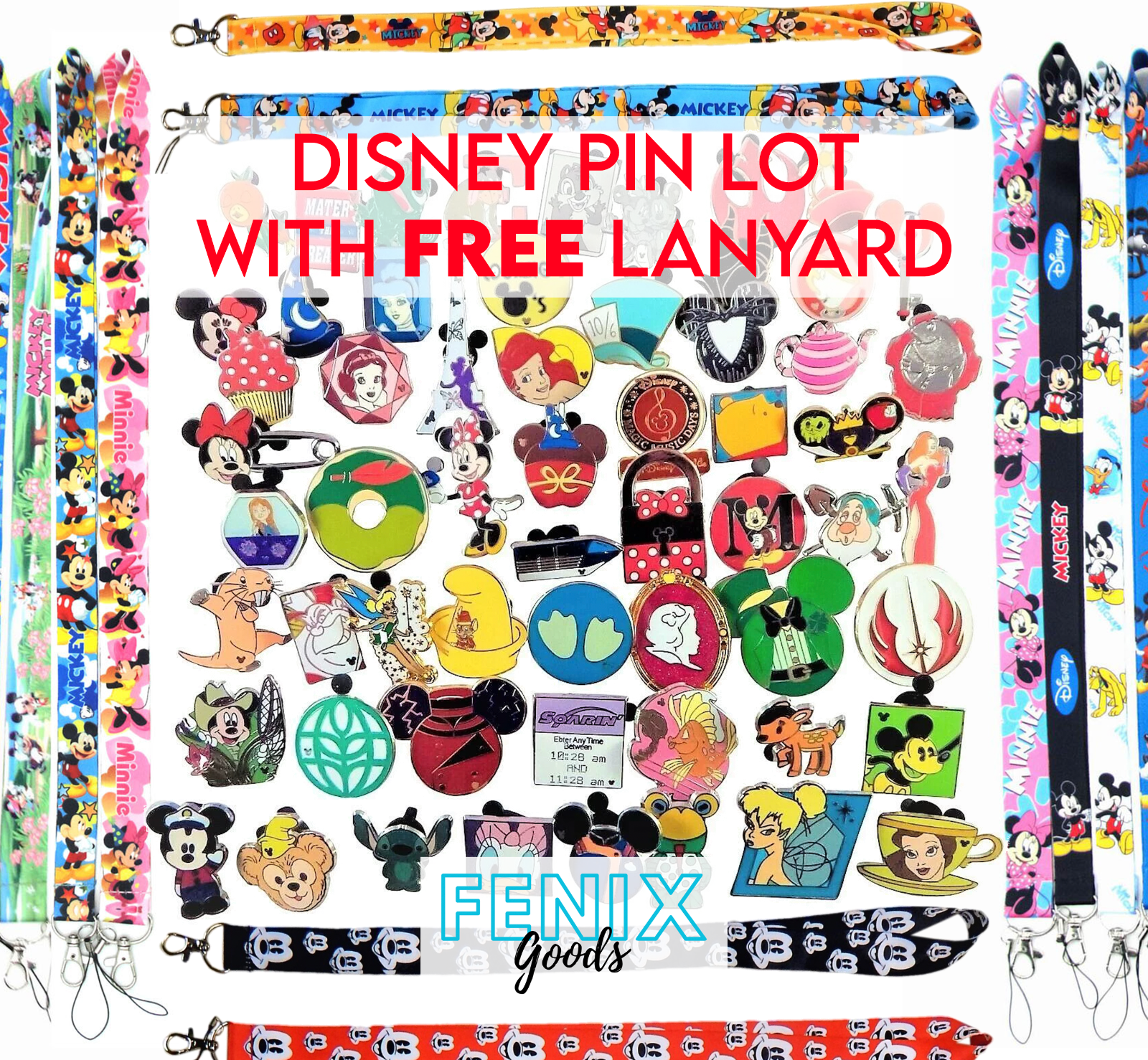 ディズニーワールド ピンバッジセット（5個）Disney World Pins Disneys WDW Hidden Mickey Trading Pins Set Of 5 Black