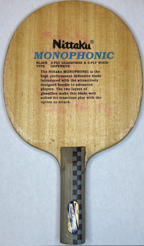 Nittaku Monophonic Table Tennis Blade