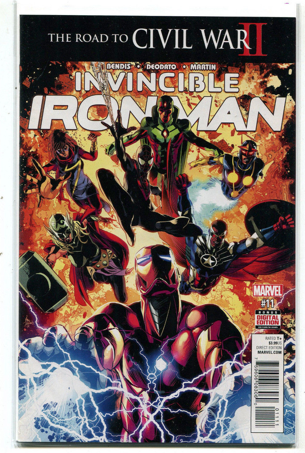 Invincible Ironman - Road To Civil War ll #11 NM Marvel