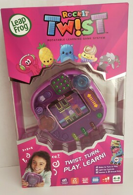 LeapFrog RockIt Twist Handheld Learning Game System Pink