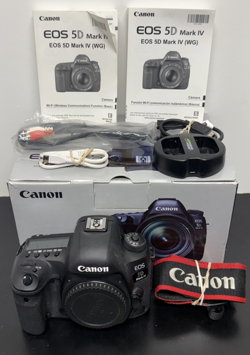 Canon EOS 5d Mark iv DSLR Camera Body only Black 7FPS 4k