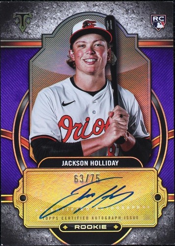 2024 Topps Triple Threads - Jackson Holliday #RA-JH
