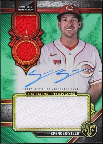 2024 Topps Triple Threads - Spencer Steer #FPAR-SS