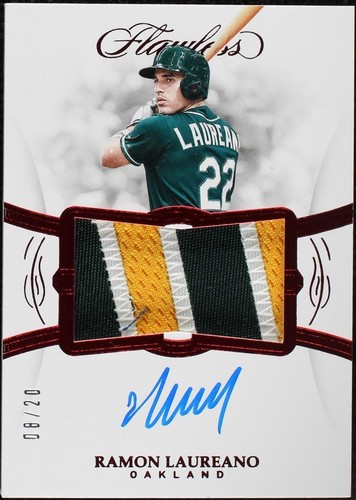 2019 Panini Flawless - Ramon Laureano #RPA-RL