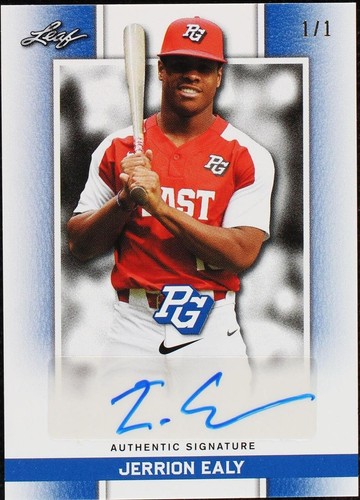 2018 Leaf Metal Perfect Game All-American Classic - Jerrion Ealy #DI-JE1