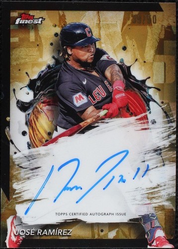 2024 Topps Finest - Jose Ramirez #FA-JRA