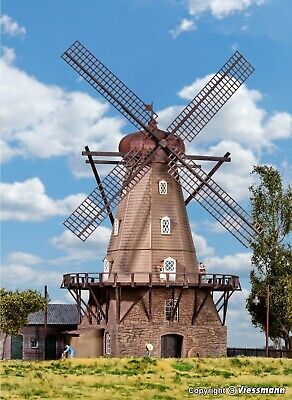 Kibri Windmill In Hammarlunda 39151 HO Scale