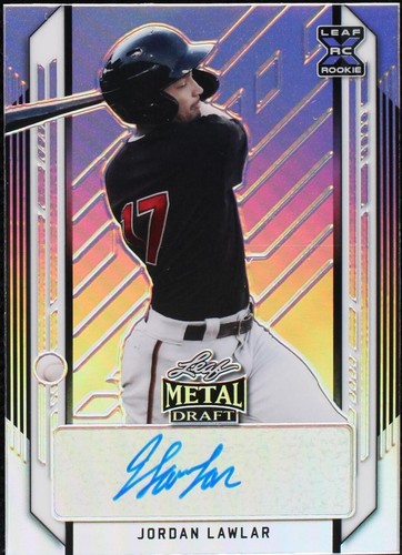 2021 Leaf Metal Draft - Jordan Lawlar #BA-JL2