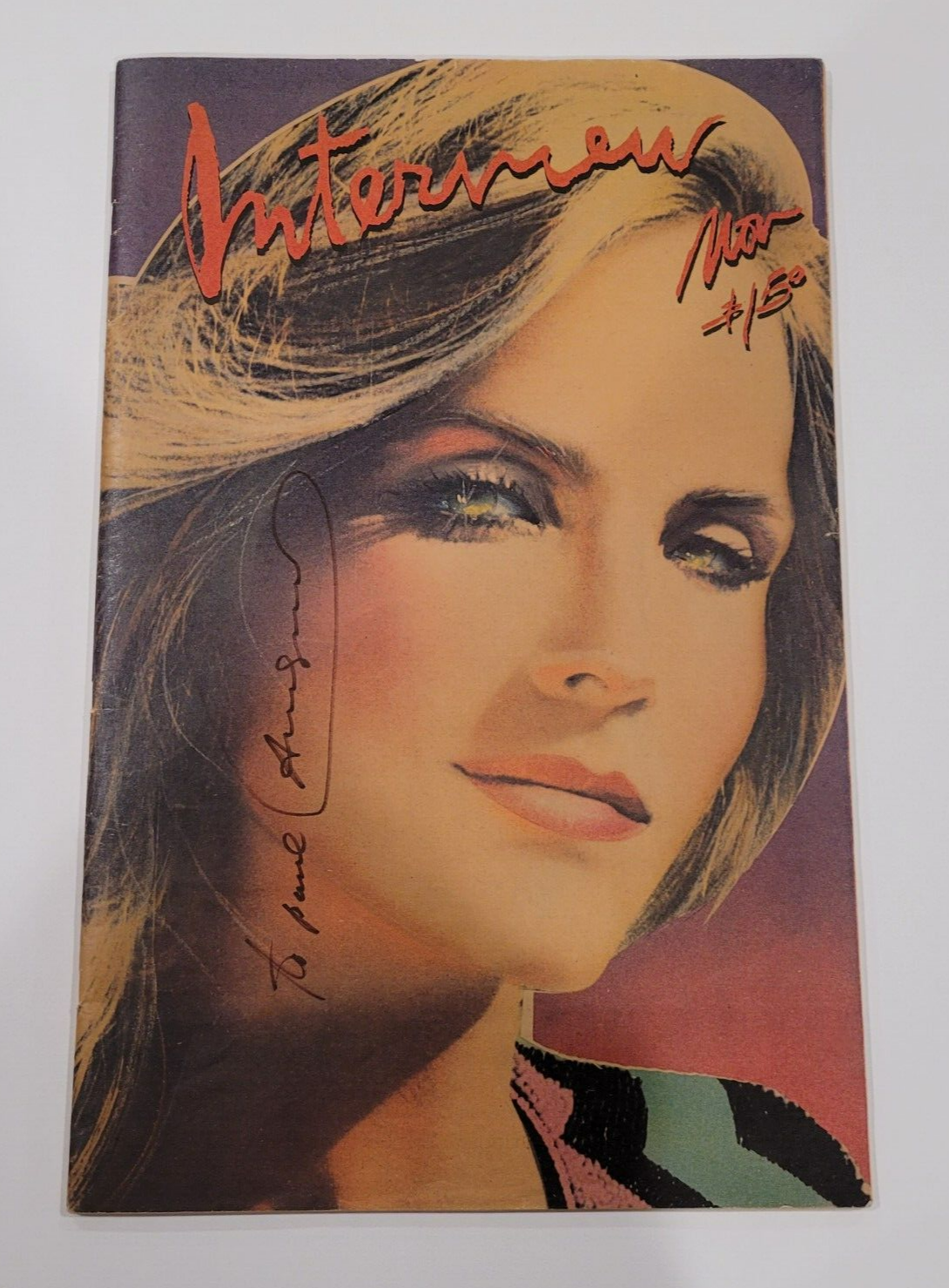 Extremely Rare ANDY WARHOL Signed 1979 Complete INTERVIEW