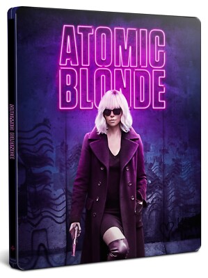 ATOMIC BLONDE (2017) 4K UHD Blu-Ray Steelbook NEW (English Packaging)
